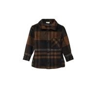 Kariertes Overshirt in Woll-Optik 116/122 braun 2177500.88N1.116_122