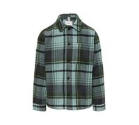 Regular Fit Overshirt mit Brusttasche und Karomuster XXL men Gruen