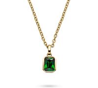 s.Oliver Kette Edelstahl, Farbstein One Size Damen