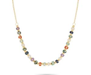 s.Oliver Kette Edelstahl, Farbstein One Size Damen