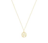 Halsschmuck gelbvergoldet aus Silber 45 Gold