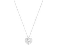 s.Oliver Kette mit Anhänger Damen silber, 45