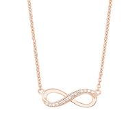 s.Oliver Halskette Infinity Damen Kette 925 Silber rosevergoldet 2032833