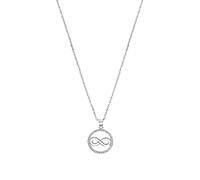 s.Oliver Kette mit Anhänger Damen silber, 45