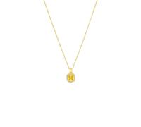 s.Oliver Kette mit Anhänger Damen gelb, 45