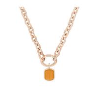s.Oliver - Kette mit Anhänger für Damen, Edelstahl, Aventurin Ketten