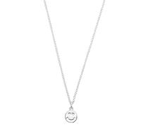 s.Oliver - Kette mit Anhänger für Kinder, 925 Sterling Silber | Smiley Ketten