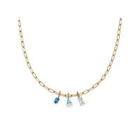 s.Oliver Halskette - aus Edelstahl mit Stein-Details