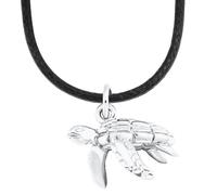 s.Oliver Kids Halskette 2026056 Schildkröte Leder Silber