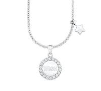 s.Oliver Kinder-Kette mit Anhänger Girls WISH Edelstahl silber - 541701