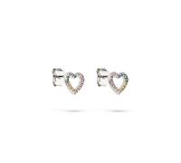 s.Oliver Kinder Schmuck - Ohrstecker aus Silber mit verschiedenen Herz, Schmetterling, Schleife & Hufeisen Designs - Fröhlich, Bunt & Stilvoll - Perfekte Geschenkidee