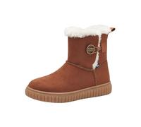s.Oliver Kinder Schnürstiefel Winter gefüttert, braun, (COGNAC), 32
