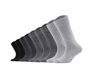 s.Oliver Kinder Socken, 9er Pack - Kurzsocken, einfarbig 39-42 Mehrfarbig