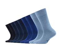 s.Oliver Kinder Socken, 9er Pack - Kurzsocken, einfarbig Blau / 31-34 31-34 Mehrfarbig