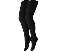 Strumpfhose S.OLIVER "Strumpfhose 2er Pack", Kinder, Gr. 122/128, schwarz, 75% Baumwolle 22% Polyamid 3% Elasthan, Strumpfhosen (74532200-122) schwarz