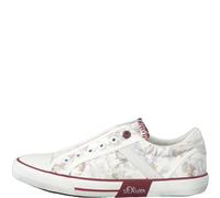 Ki.-Slipper WHT FLOWER CB. - Gr. - 31