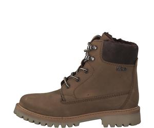 s.Oliver Kinderschuhe Schnürstiefel BROWN BROWN - Gr. - 34