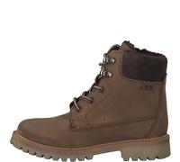 s.Oliver Kinderschuhe Schnürstiefel BROWN BROWN - Gr. - 36