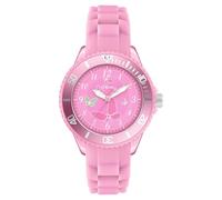 s.Oliver Kinderuhr - Rund - Rosa - 38 mm - Uhr aus Kunststoff mit Quarzwerk am Silikonband mit Dornschließe - Analoge Armbanduhr - 5 ATM wasserdicht - Kratzfest