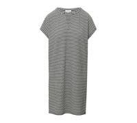 Gestreiftes Kurzkleid aus Jacquard im Relaxed Fit 44 schwarz|weiß 2165899.99H0.44