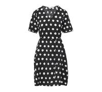 s.Oliver RED LABEL Tailliertes Minikleid aus Viskose-Mix in Black, Größe 36