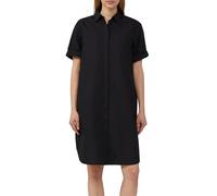 Kleid aus Popeline mit Eingrifftaschen im Relaxed Fit 40 schwarz 2163728.9999.40