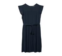 Kurzes Chiffonkleid mit Volantärmeln und Bindegürtel 134 blau 2176082.5952.134