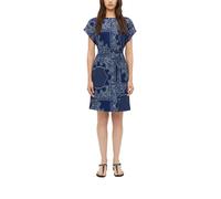 Strukturiertes Jersey-Kleid im Relaxed Fit 40 blau 2182252.57A1.40