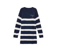 Kurzes Strickkleid aus Viskosemix im Loose Fit 98 blau 2171978.58X1.98