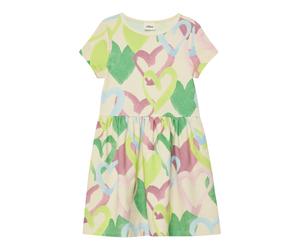 s.Oliver Kleid kurzarm Herzen 98 natur/bunt