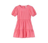 s.Oliver Kleid kurzarm Volant 92 koralle