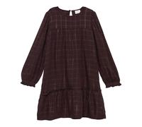 s.Oliver Kleid langarm Karo 116 lila/gold