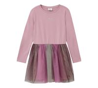 s.Oliver Kleid langarm mit Tüllrock 98 rosa/bunt