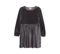 Samtkleid mit plissiertem Rock lila 2156235.4892.104