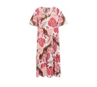 Midikleid aus Baumwolle mit Eingrifftaschen 42 pink|mehrfarbig 2179145.42A1.42