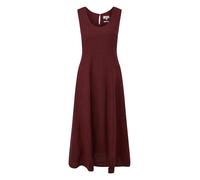 Midi-Kleid aus Leinenmix 42 rot 2179242.3903.42
