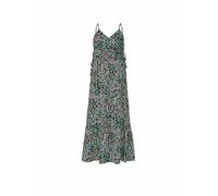 Maxikleid aus Baumwolle mit seitlicher Weitenregulierung 38 schwarz 2165771.99A2.38