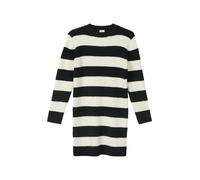 Kurzes Strickkleid mit Streifen 176 schwarz|creme|weiß 2170481.99X1.176
