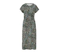 Midikleid aus Baumwollstretch mit Taillenzug 36 schwarz 2166437.99A2.36