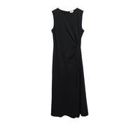 s.Oliver Midikleid mit Taillendrapierung, ärmellos, Schwarz, Gr. 42