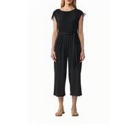 s.Oliver BLACK LABEL Jumpsuit aus Modalmix mit U-Boot-Ausschnitt schwarz 34