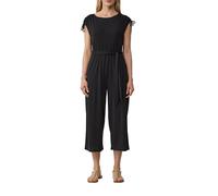 Jumpsuit aus Modalmix mit U-Boot-Ausschnitt 38 schwarz 2164658.9999.38