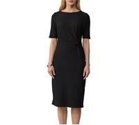 s.Oliver BLACK LABEL Jersey-Etuikleid mit Knotendetail schwarz 44