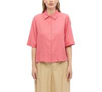 Kurzarm-Bluse aus Leinenmix 38 pink 2179138.4239.38