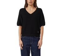 s.Oliver RED LABEL Regular Fit Strickpullover aus Baumwoll-Mix in Black, Größe 38