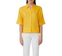 Kurzarmbluse aus Leinen im Relaxed Fit 38 gelb 2165745.1395.38