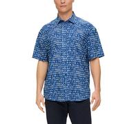 s.Oliver Kurzarmhemd aus Baumwoll-Viskosemix