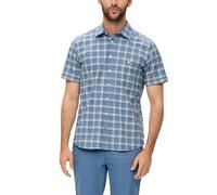 Kurzarmhemd mit Karomuster M blau 2141265.54N4.M