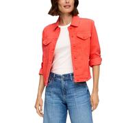 s.Oliver Kurze Jeansjacke mit angedeuteten Brusttaschen