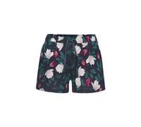 Schlafshorts S.OLIVER Gr. 48/50, N-Gr, blau (dunkelblau geblümt) Damen Hosen (15449034-48) dunkelblau geblümt